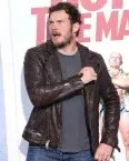 Chris Pratt Brown Leather Jacket