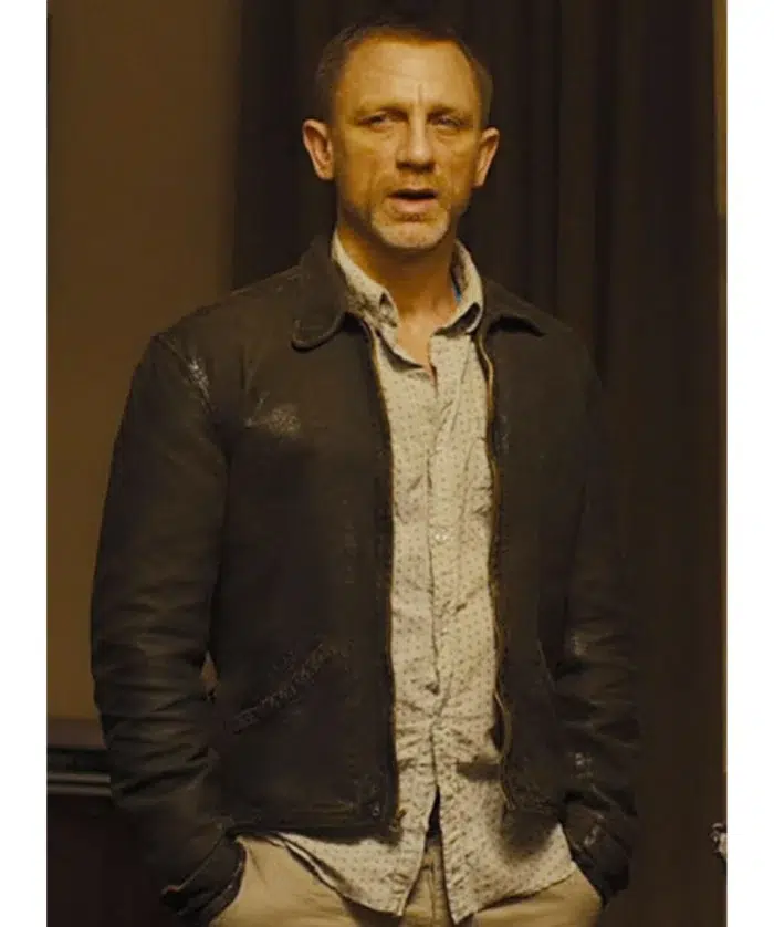 Daniel Craig Skyfall Leather Jacket