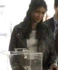 Daphne Forrester High Potential Black Biker Jacket