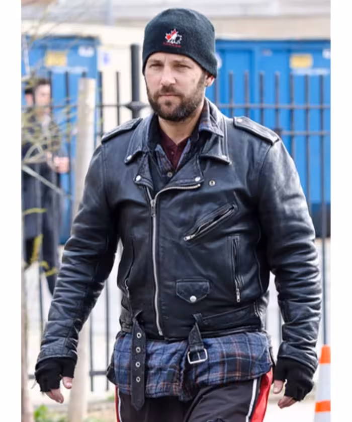 Paul Rudd All is Bright Leather Jacket