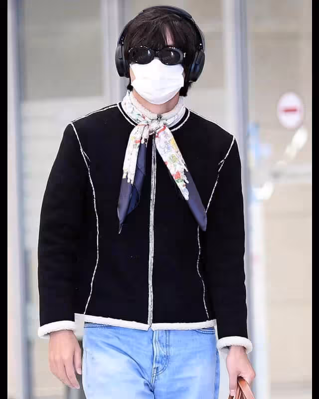 Kim Taehyung Suede Jacket