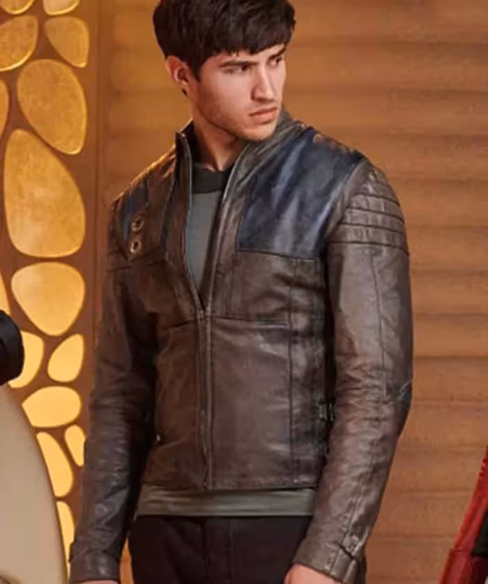 Krypton Seg El Leather Jacket
