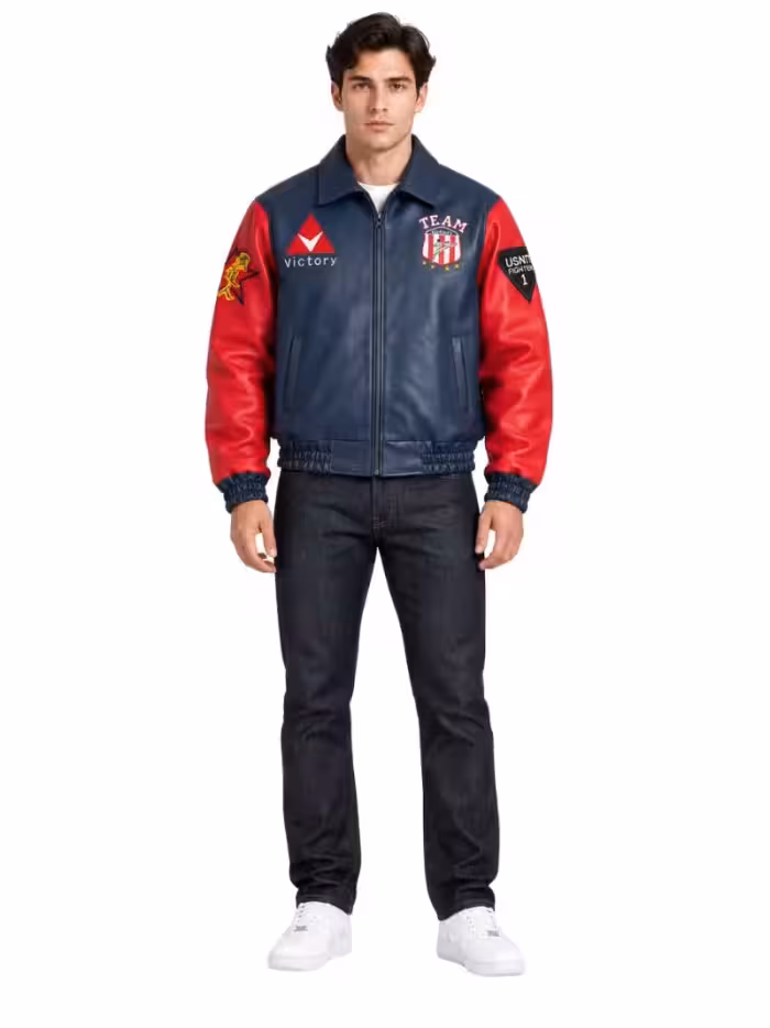 Mortal-Kombat-Johnny-Cage-Leather-Jacket-Embroidered-Design-MK2-Retro-Johnny-Cage-Cosplay-Costume