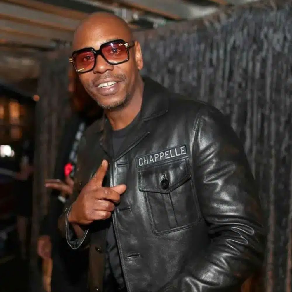 A Star Is Born Dave Chappelle Biker Leather Jacket