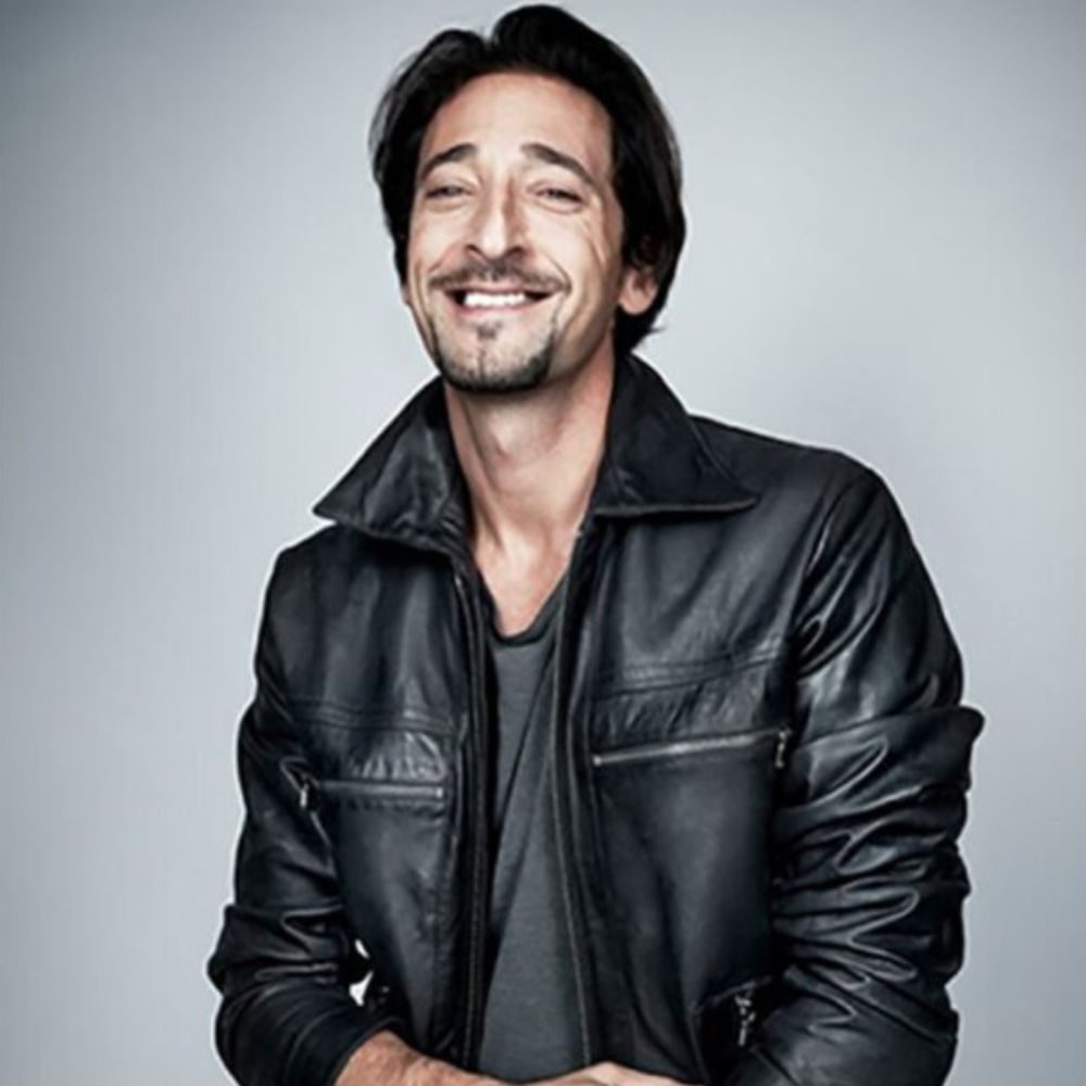 Adrien Brody GQ Russia Biker Leather Jacket