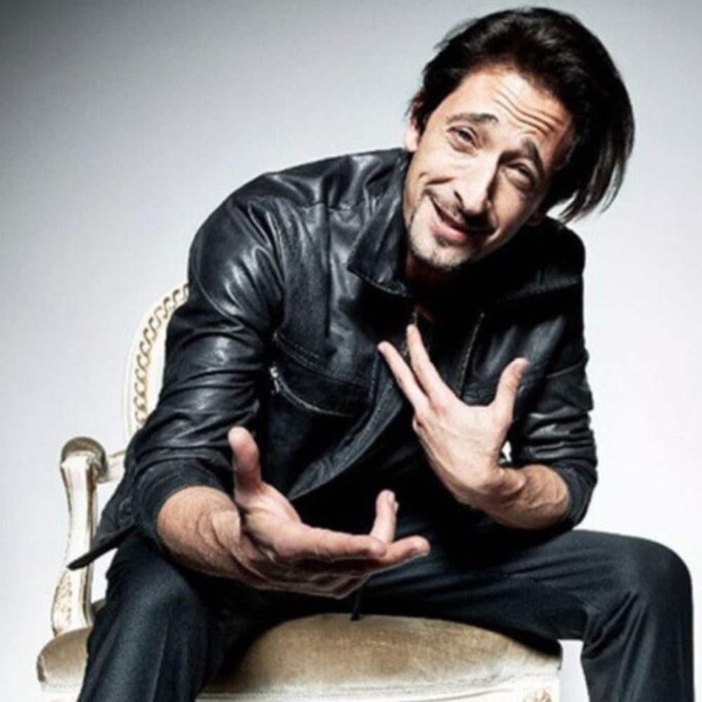 Adrien Brody GQ Russia Biker Leather Jacket