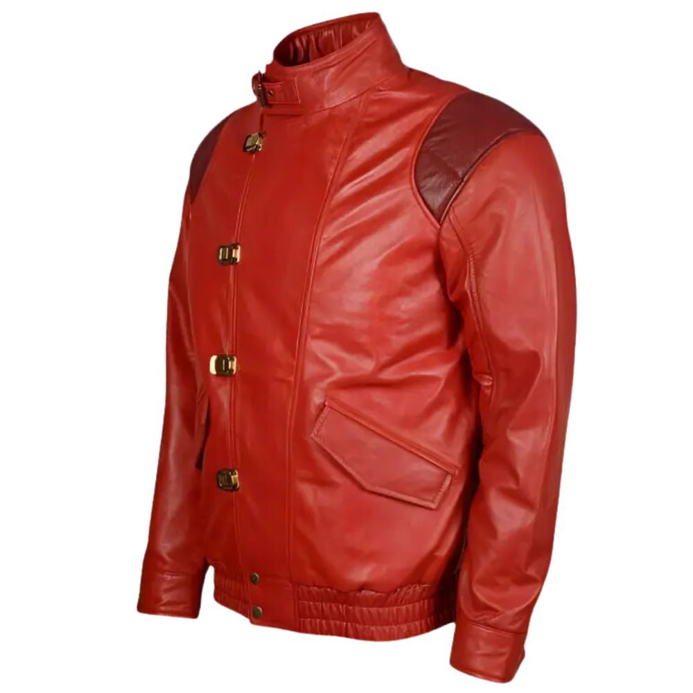 Akira Kaneda Motorcycle Leather Jacket Costume