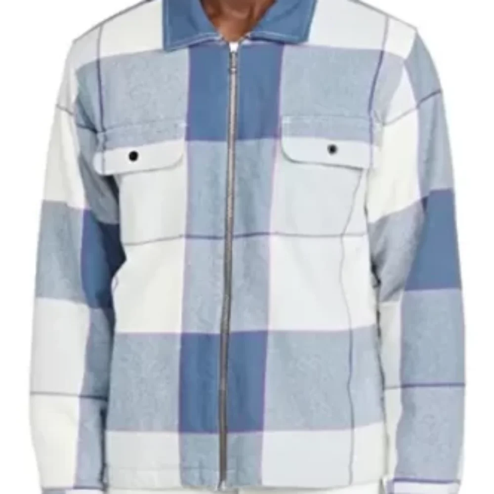 All American Homecoming Mitchell Edwards Plaid Jacket
