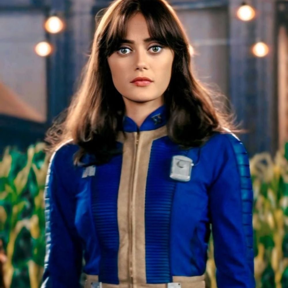 Atomfall lucy Blue Leather 2025 Costume