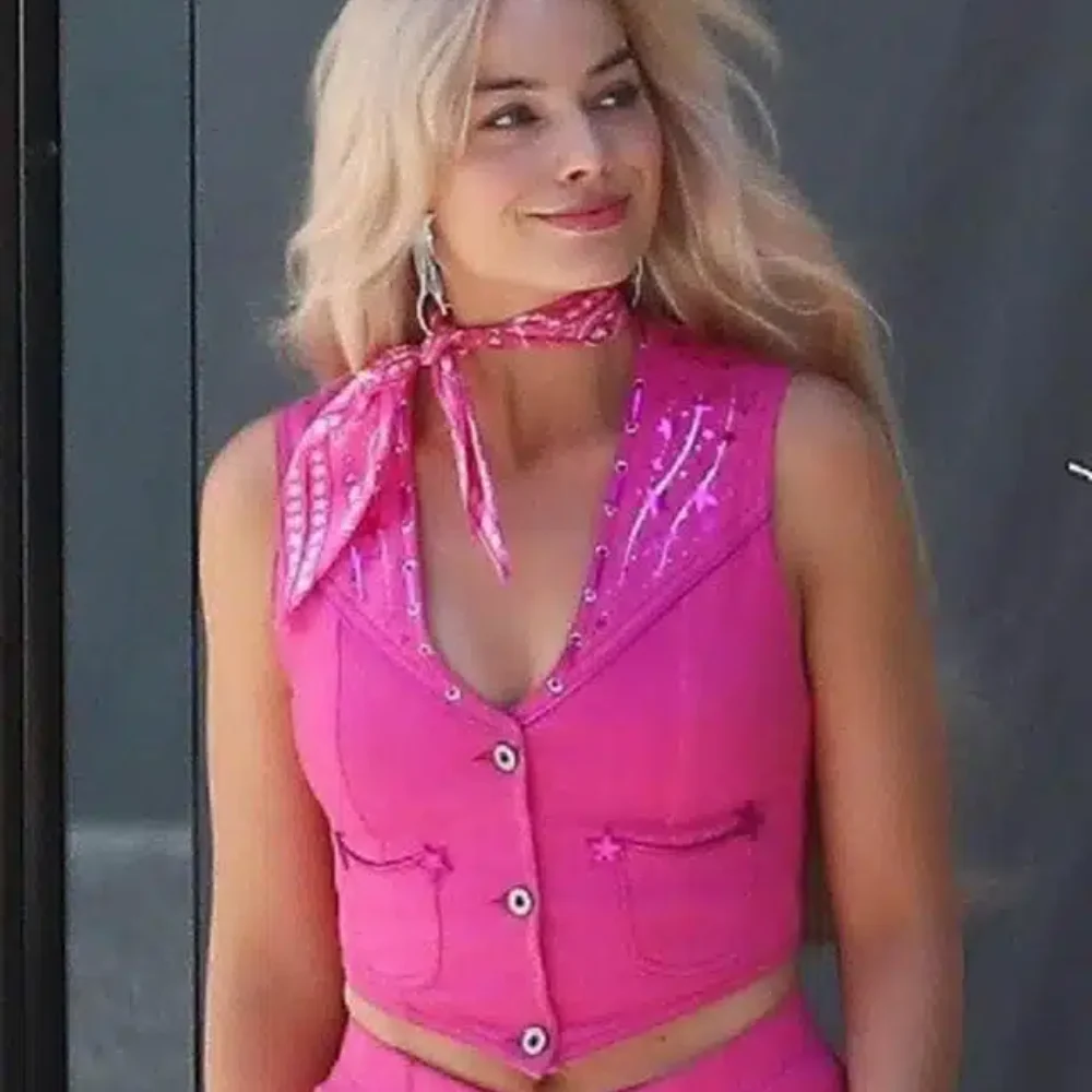 Margot Robbie Barbie Pink Vest