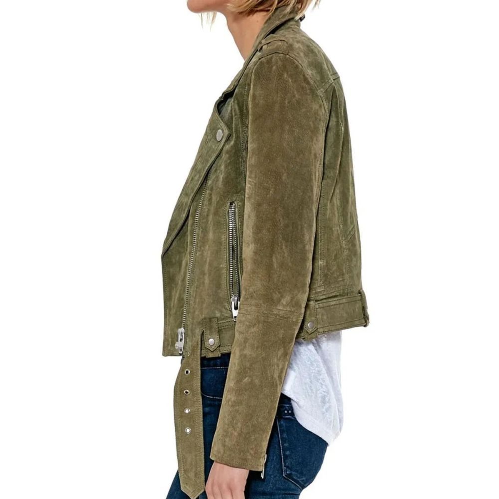 Beck Green You Guinevere Suede Jacket