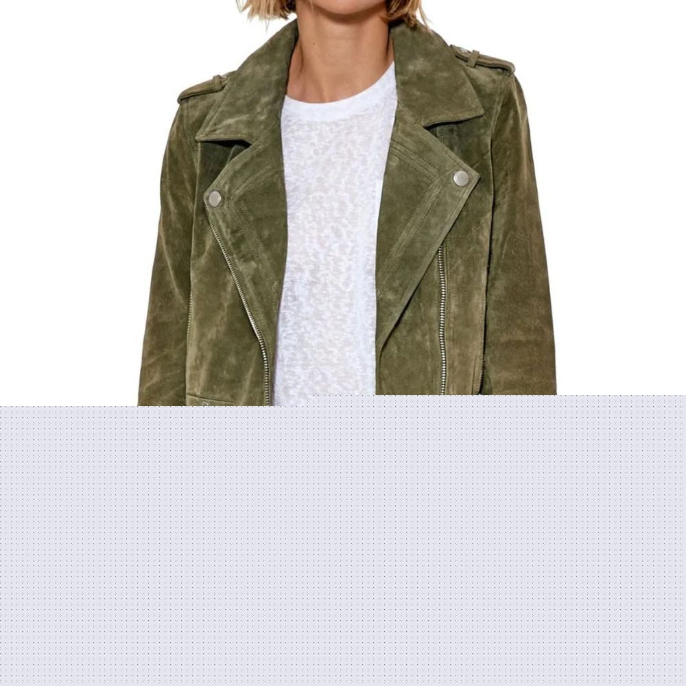 Beck Green You Guinevere Suede Jacket