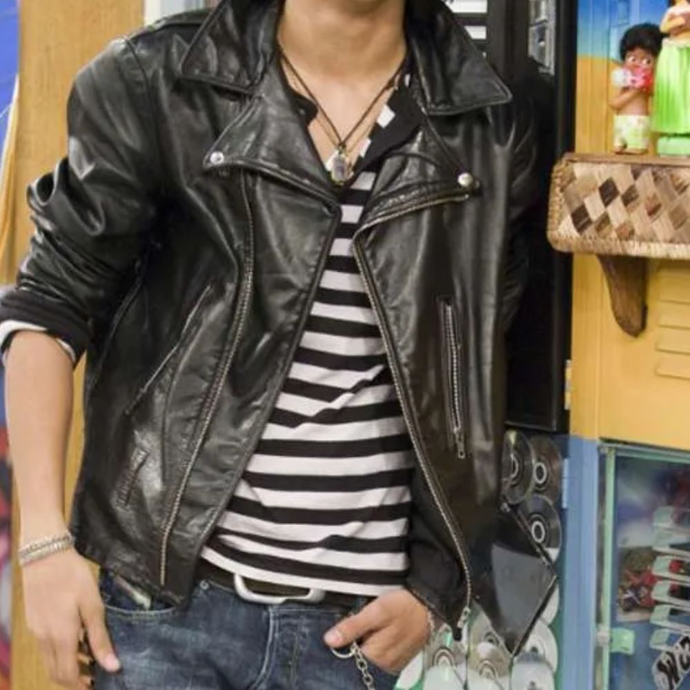Beck Oliver Victorious Black Leather Jacket