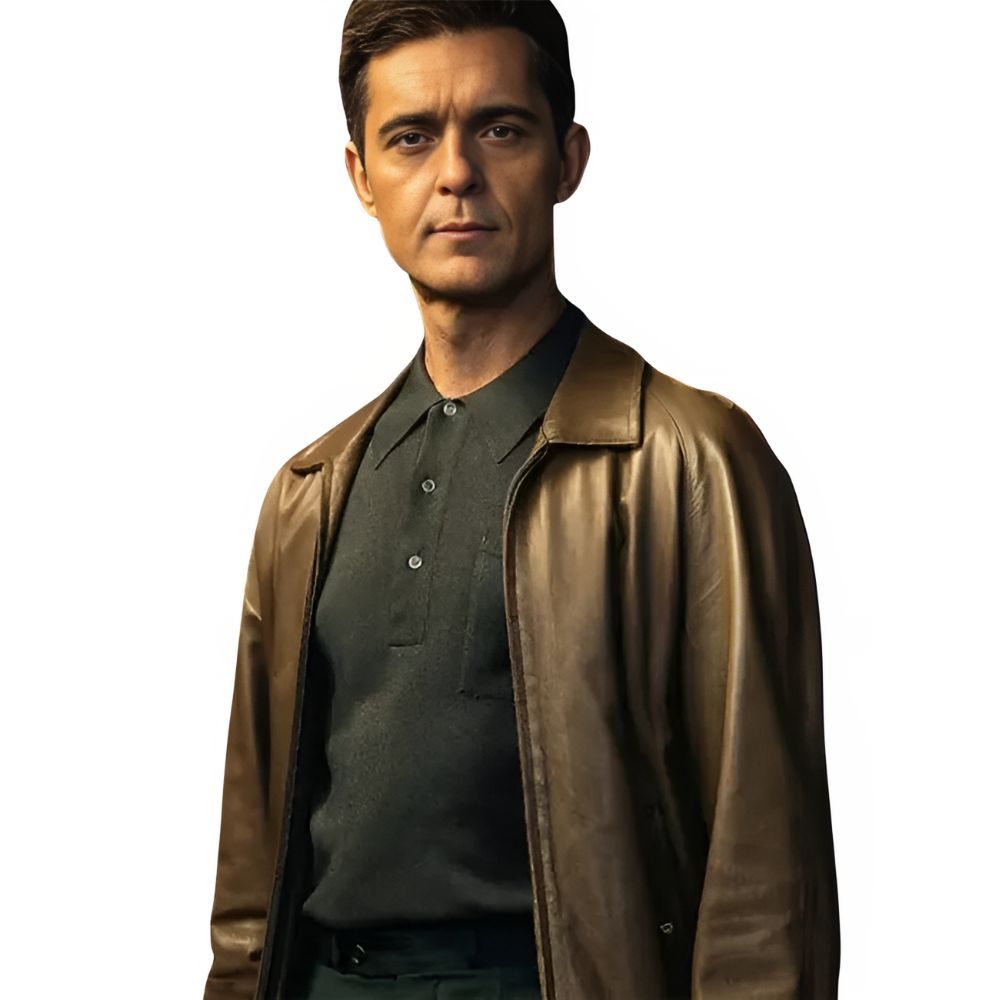 Berlin 2023 Pedro Alonso Leather Jacket