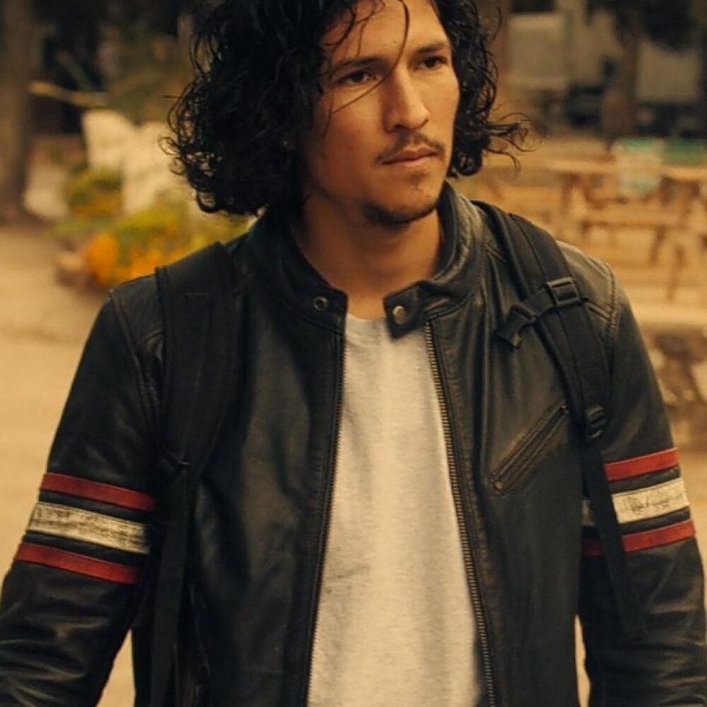 Black Mirror Season 6 Danny Ramirez Leather Jacket