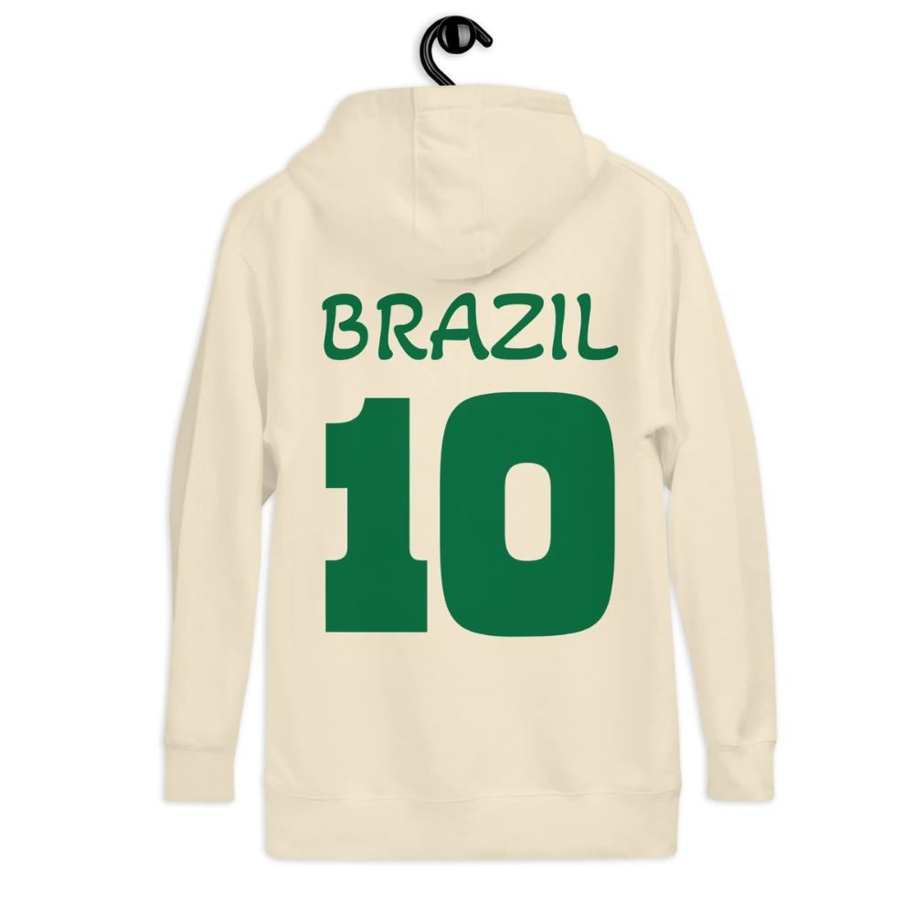 Brazil World Cup Winner Football Club Zip Hoodie
