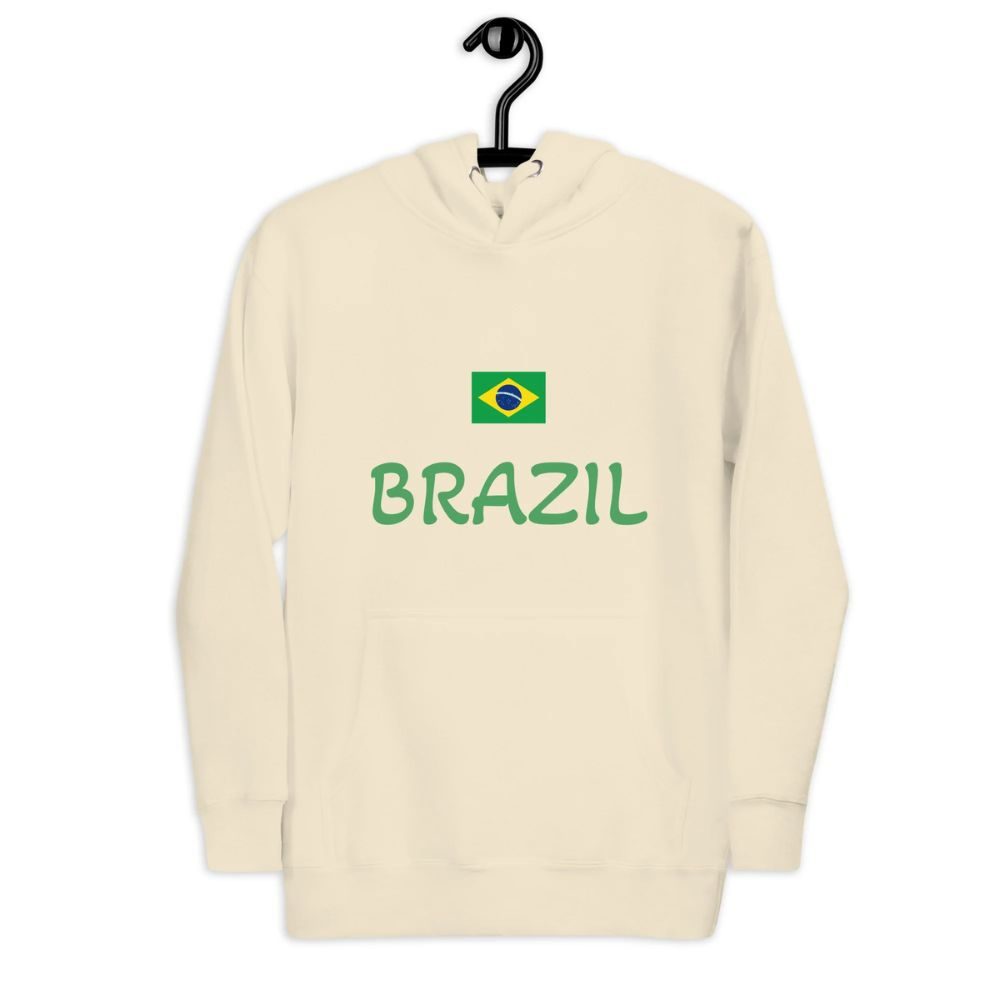 Brazil World Cup Winner Football Club Zip Hoodie