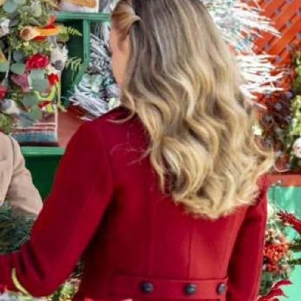 Brooke D orsay Christmas in Love Red Coat