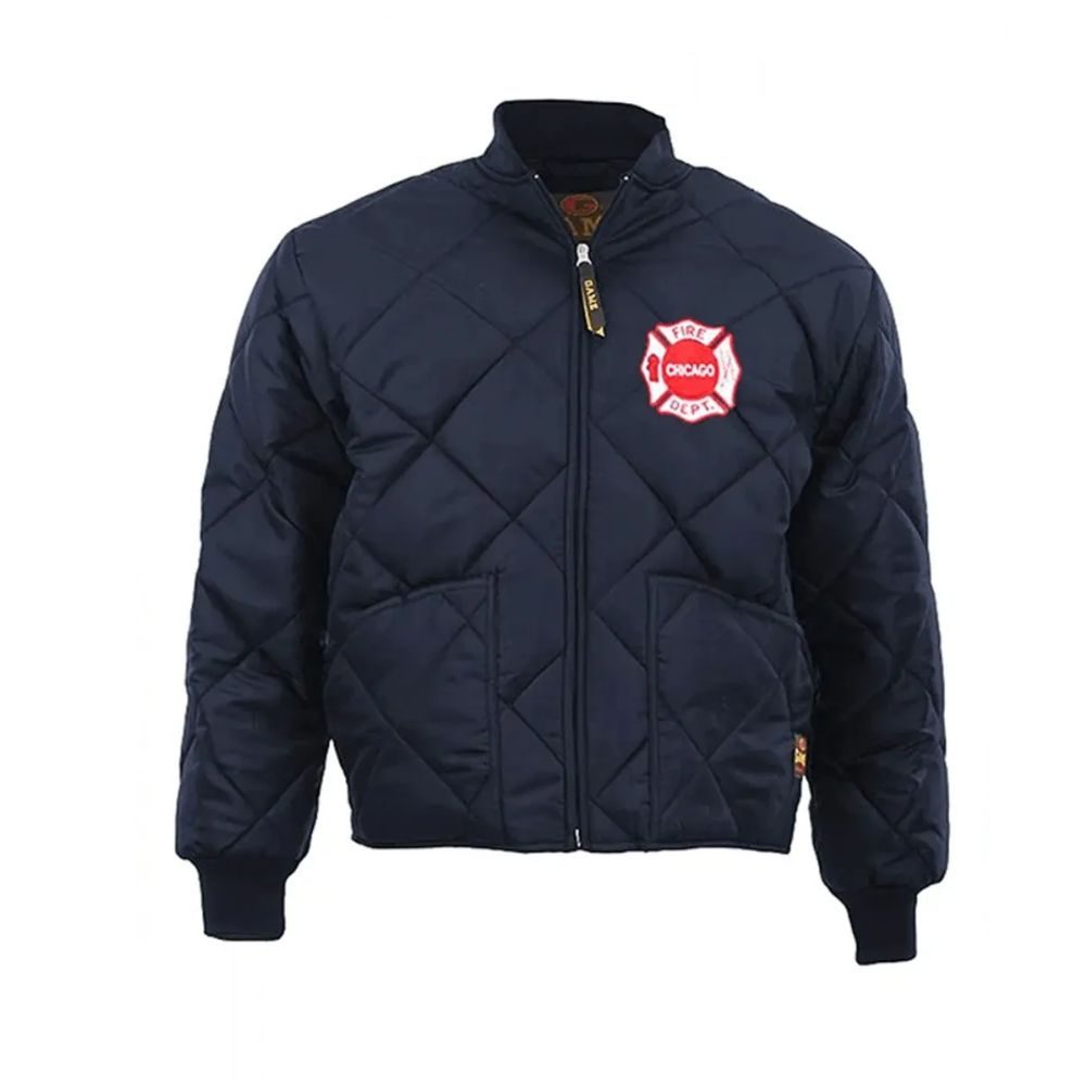 Chicago Fire Taylor Kinney Pilot Blue Jacket