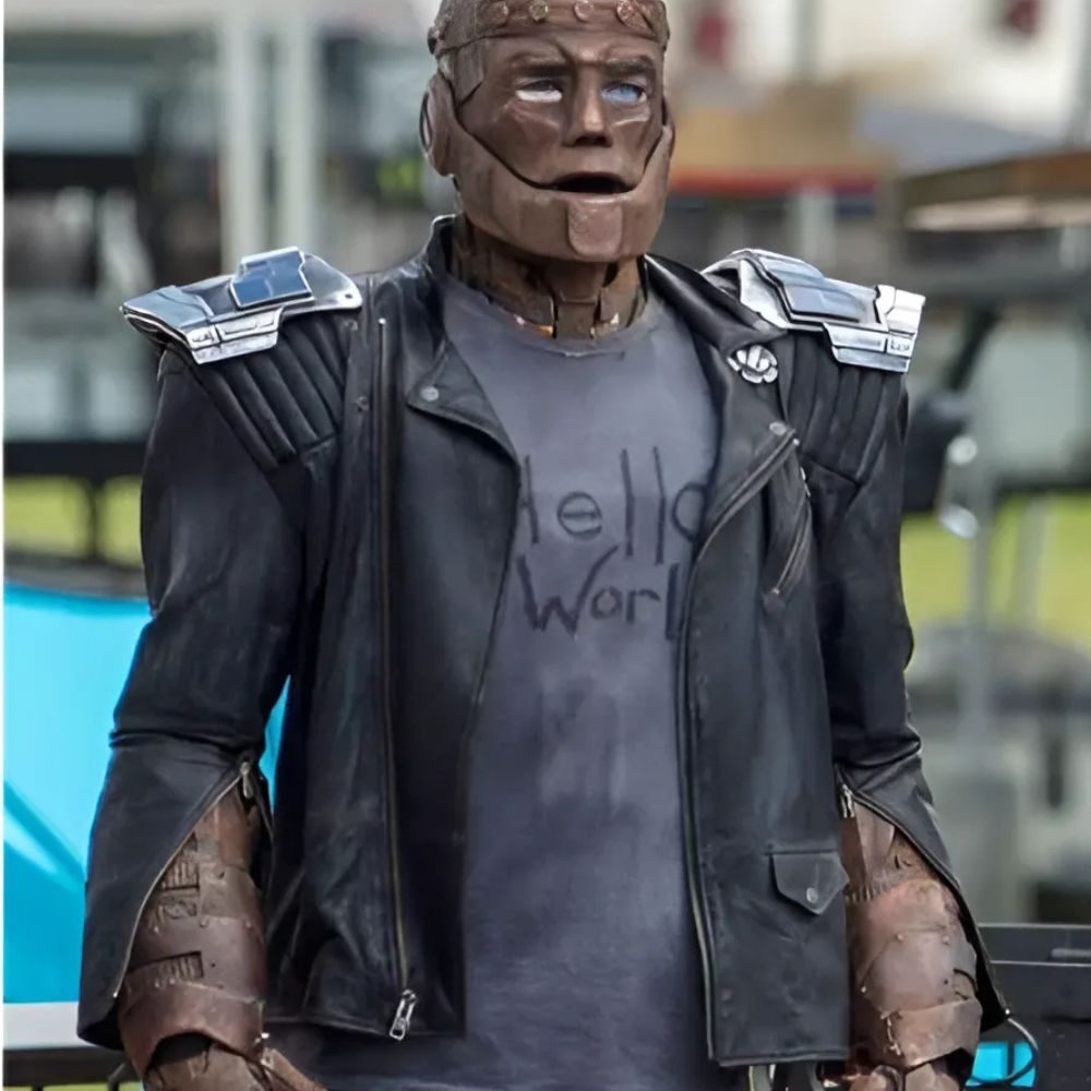 Cliff Steele 2025 Doom Patrol Leather Jacket