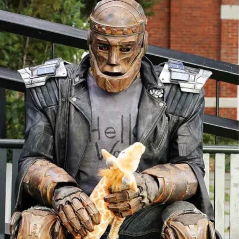 Cliff Steele 2025 Doom Patrol Leather Jacket