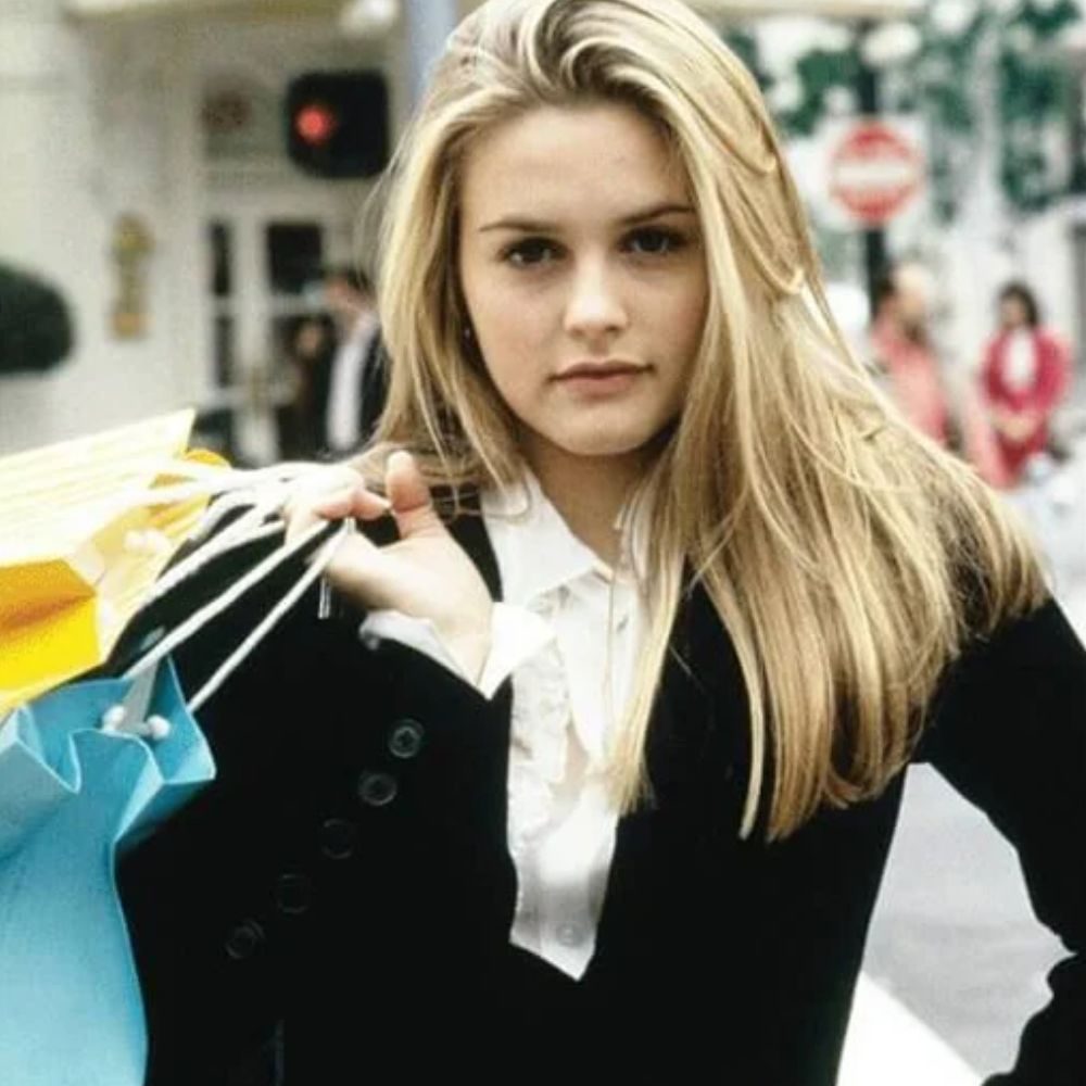 Clueless Cher Black Wool Blazer