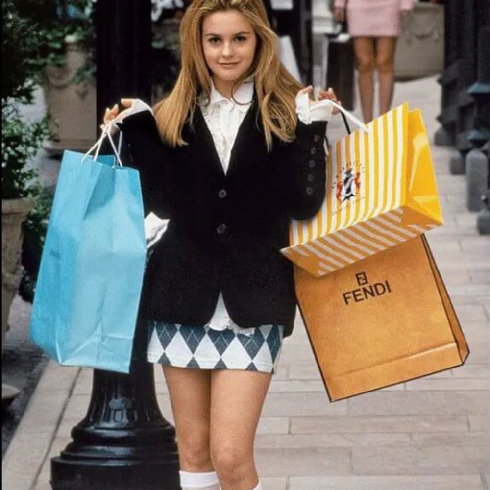 Clueless Cher Black Wool Blazer