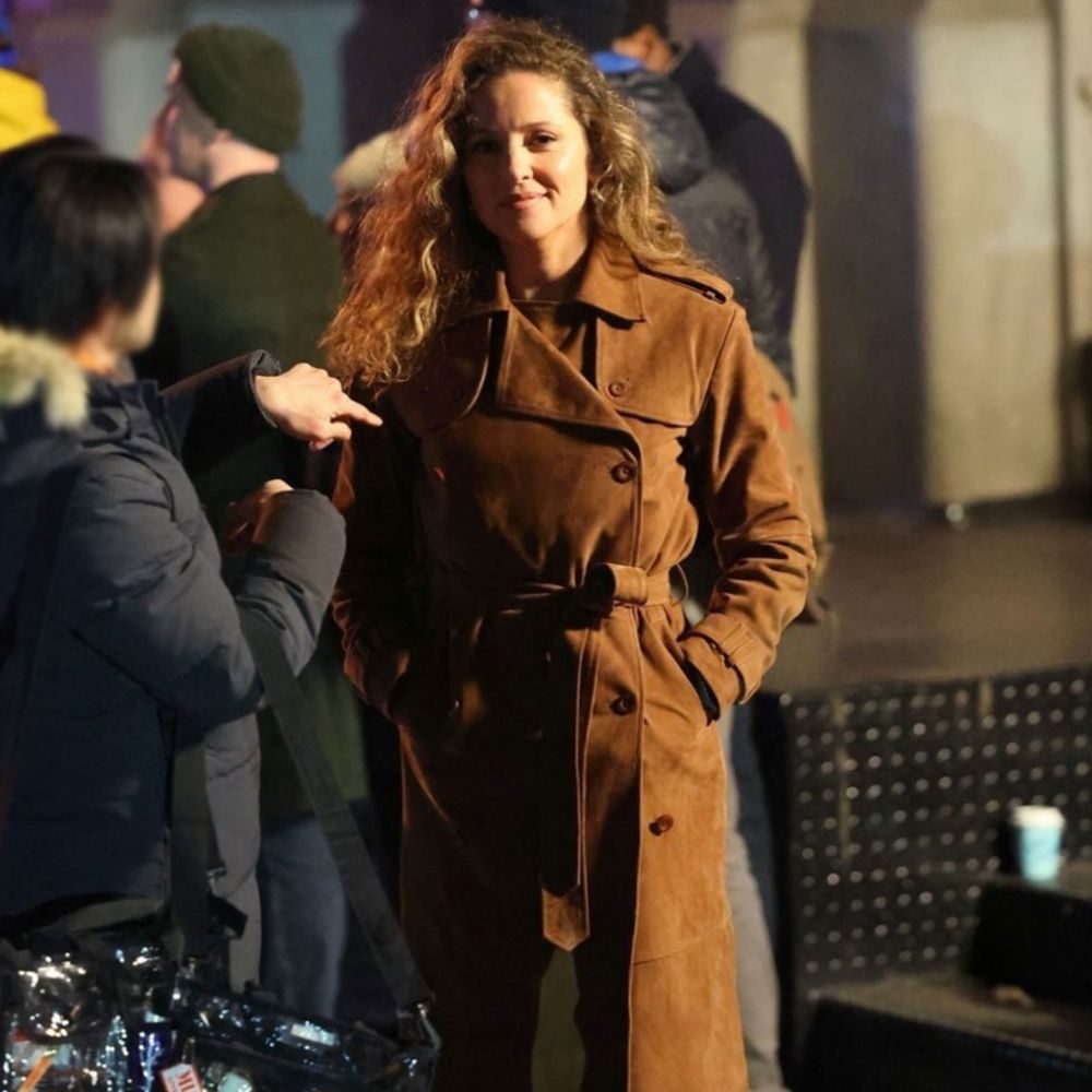 Daredevil Born Again Heather Glenn Brown Trench Coat