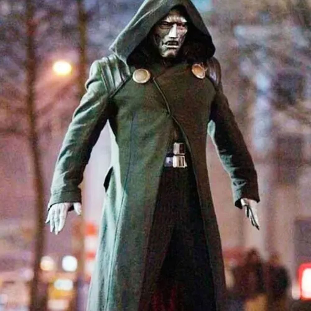 Doctor Doom 2025 Fantastic Four Leather Coat