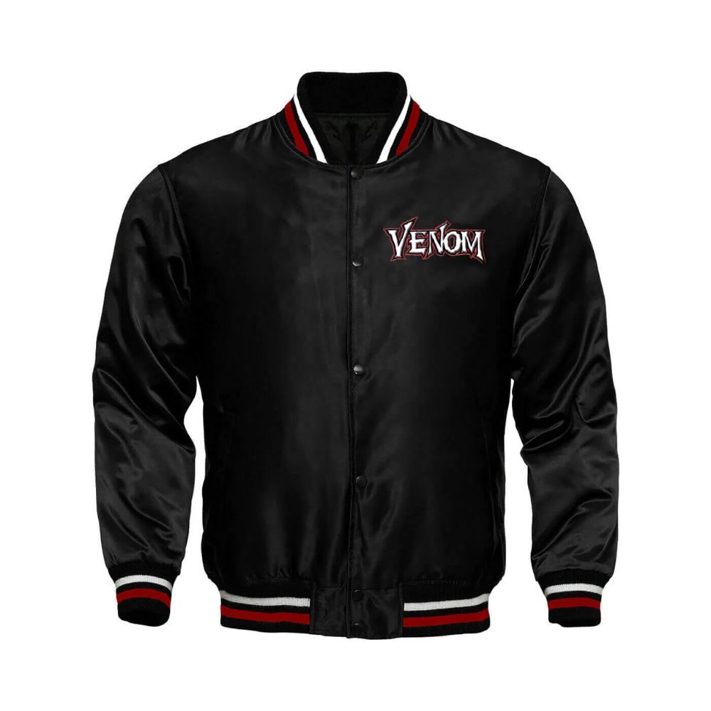 Eddie Brock Venom3 2025 Varsity Jacket