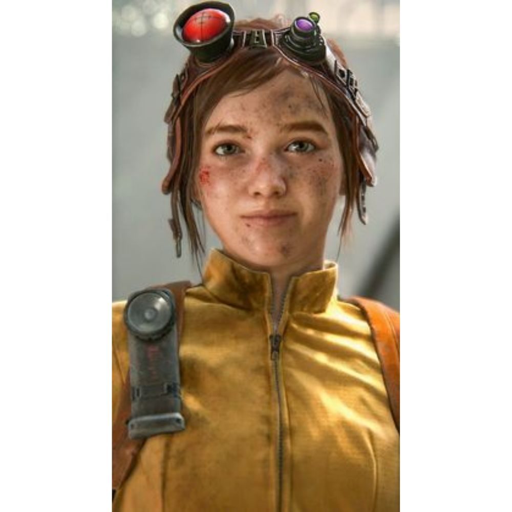 Ellie Williams Leather Jacket Yellow The Last Of Us