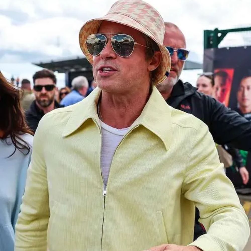 F1 2025 Brad Pitt Yellow Jacket