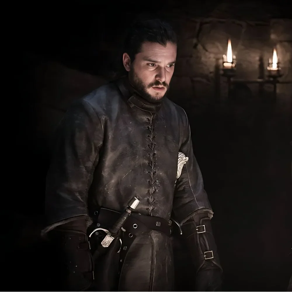 Game of Thrones Kit Harington Jon Snow Leather Jacket