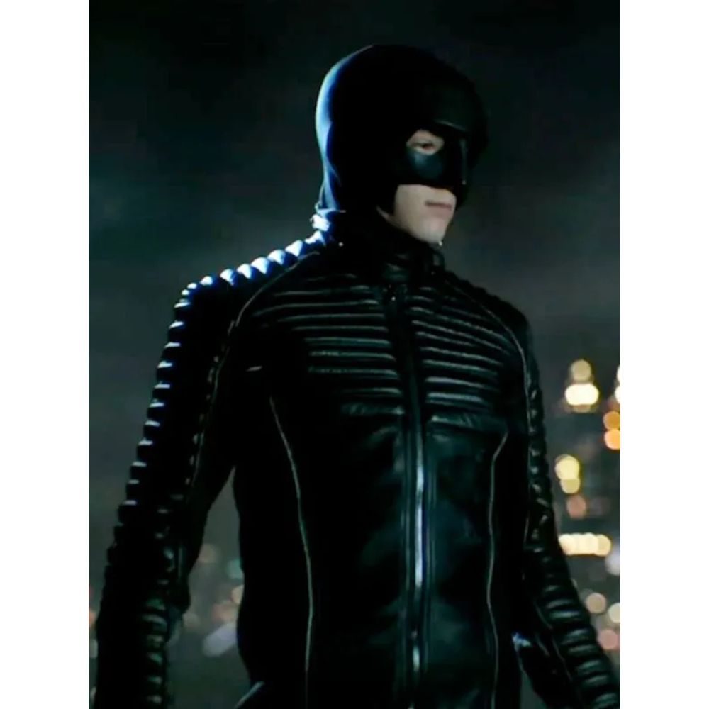 Gotham Bruce Wayne TV Series Quilted Leather Jacket