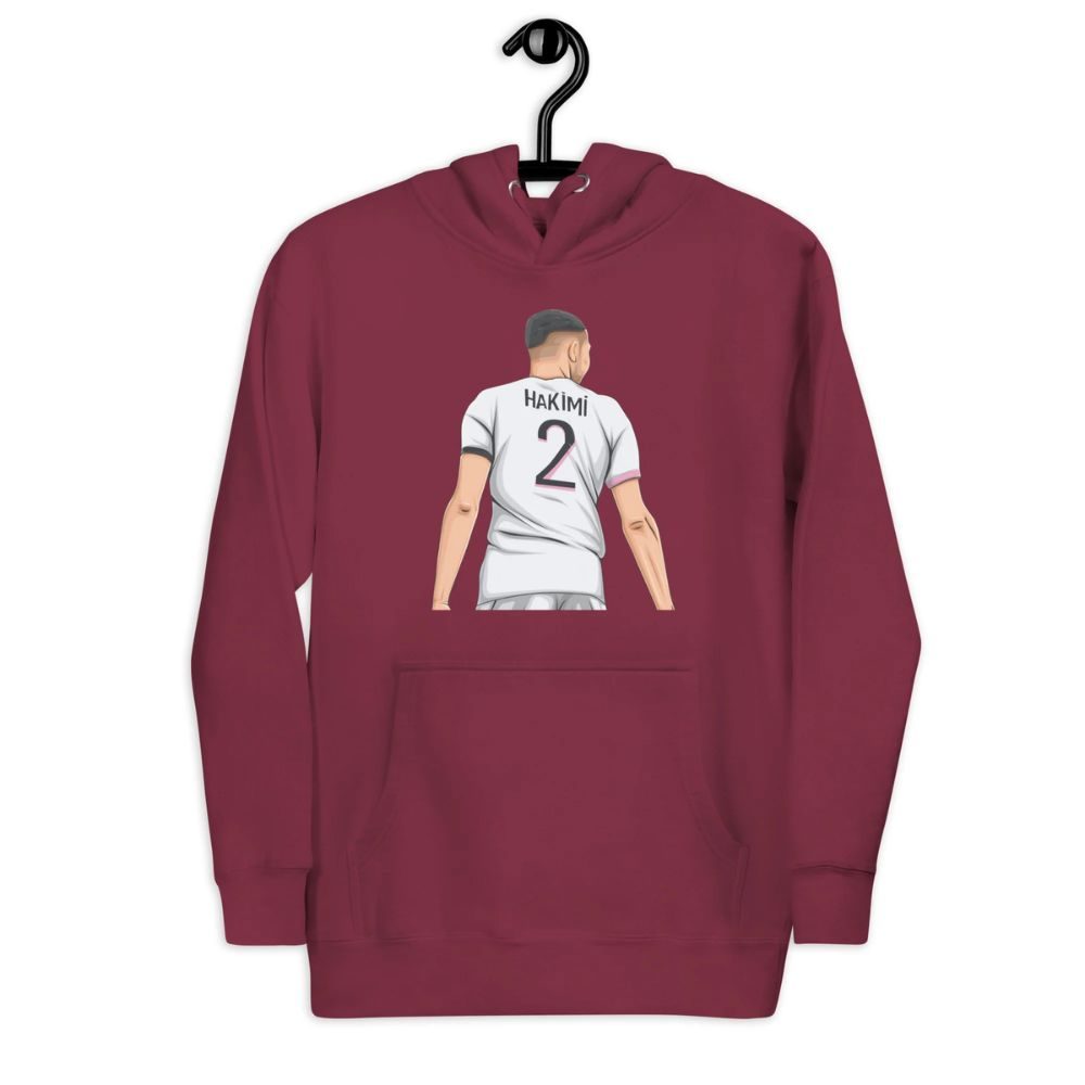 Hakimi Artwork Printed Hoodie