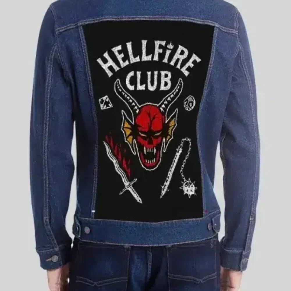 Hellfire Club Stranger Things Jeans Jacket