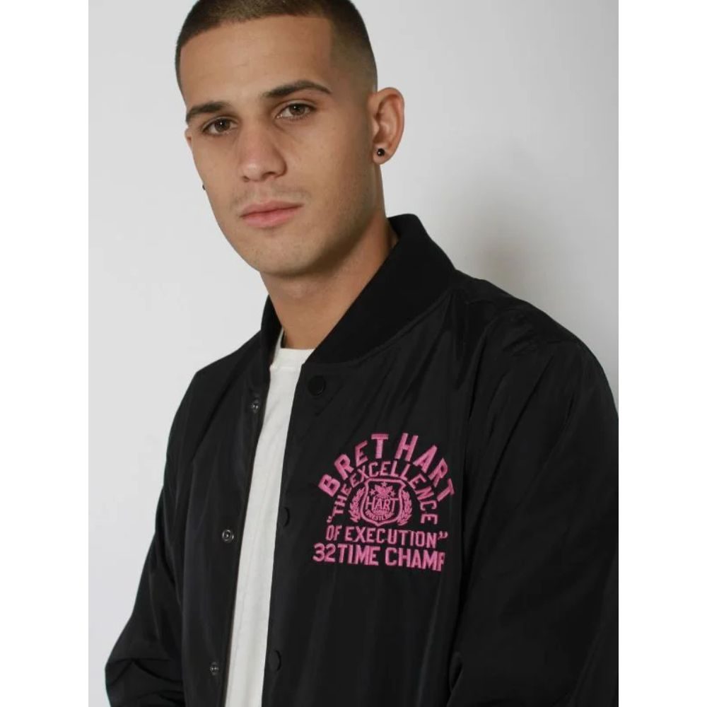 Hitman Bret Hart Stadium Jacket