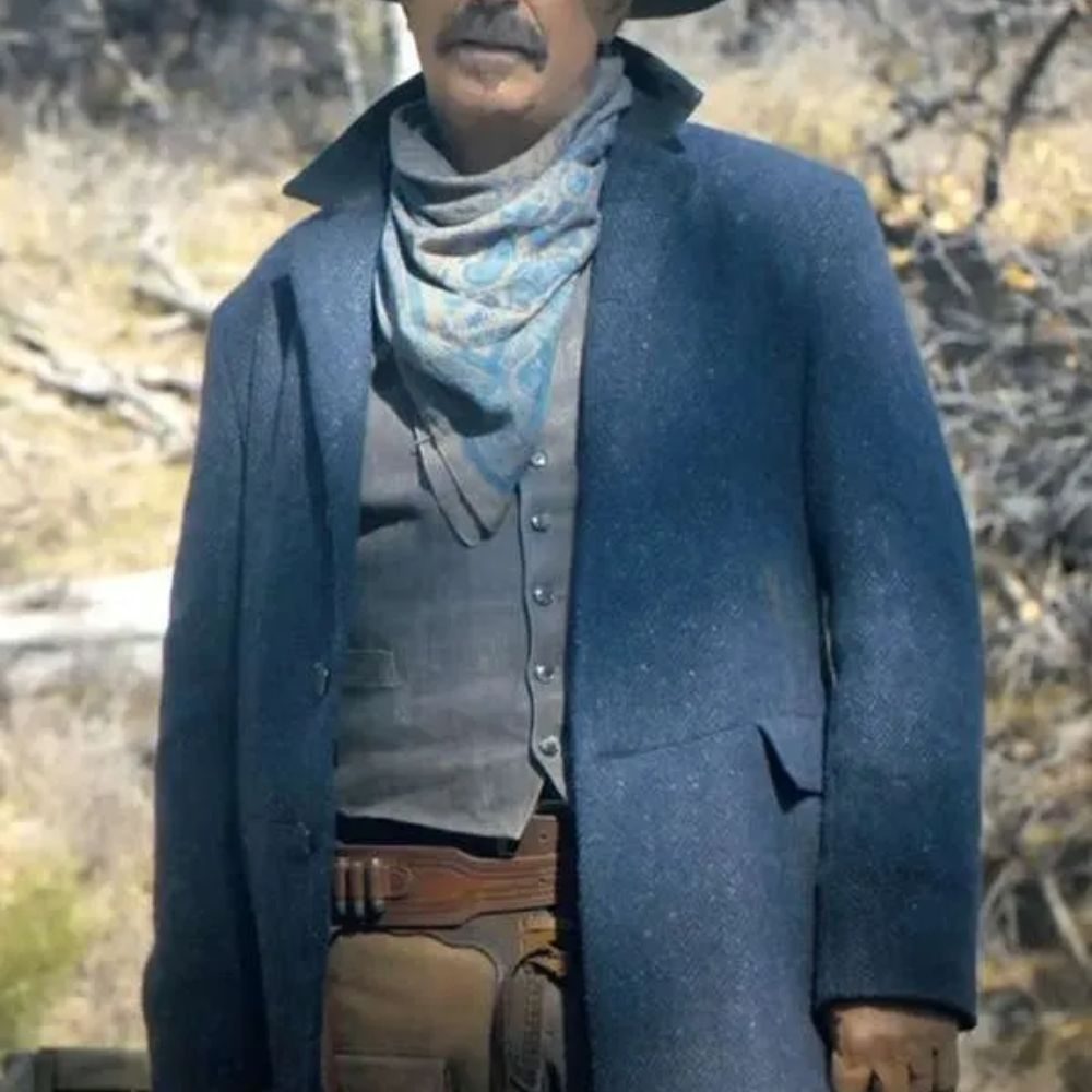 Horizon An American Saga Kevin Costner Blue Coat