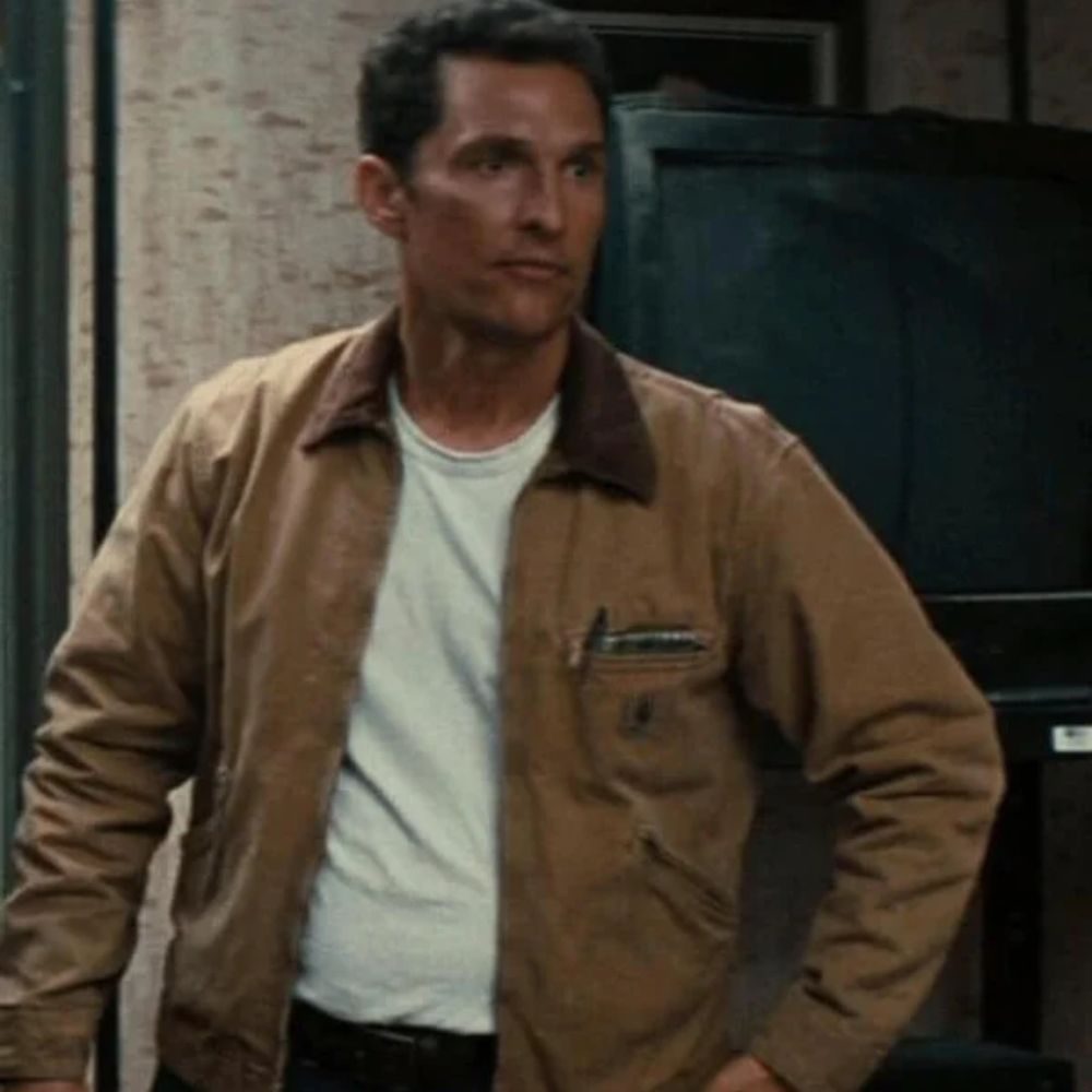 Interstellar Matthew McConaughey Brown Jacket