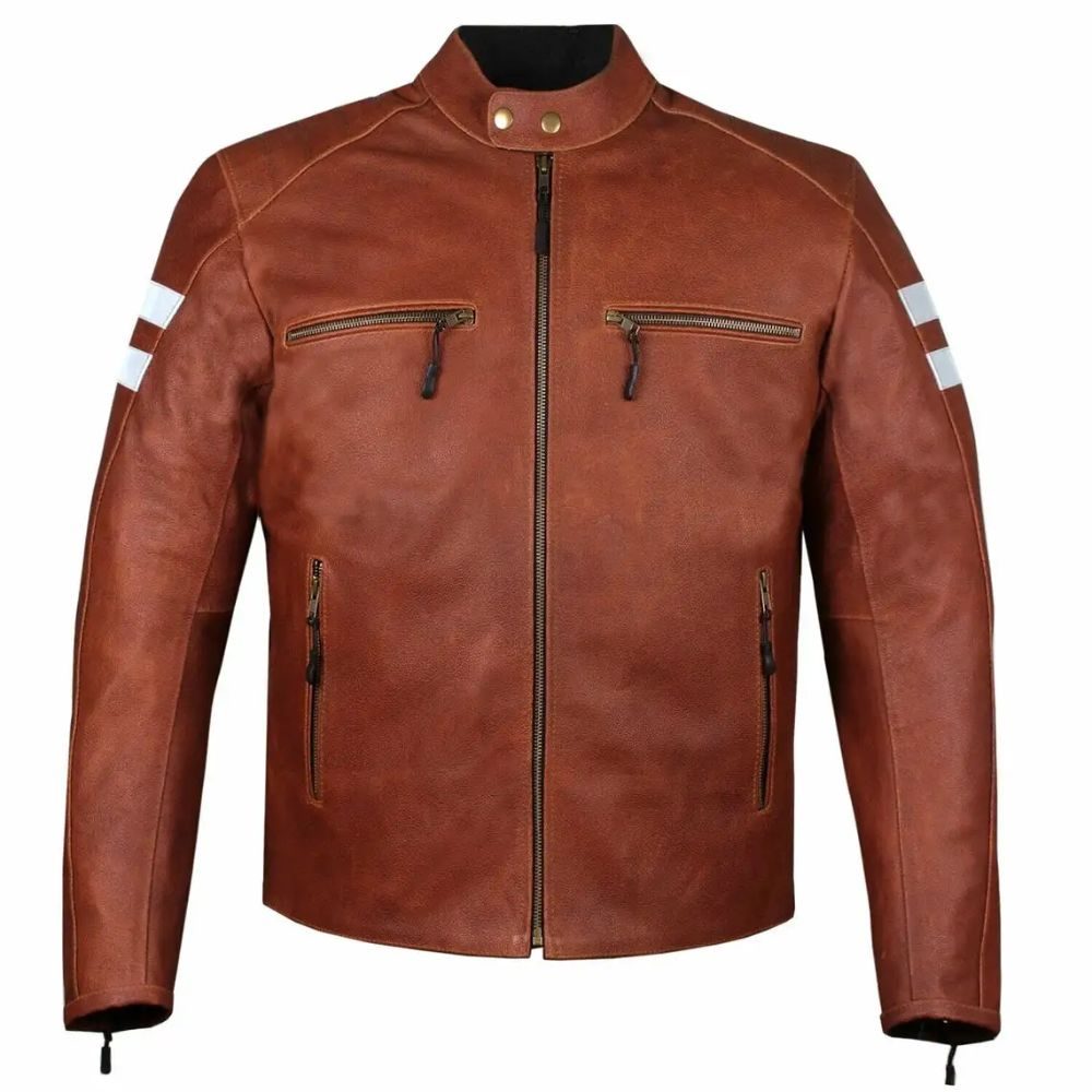 Joe Rocket Brown Motorcycle leather Jacket