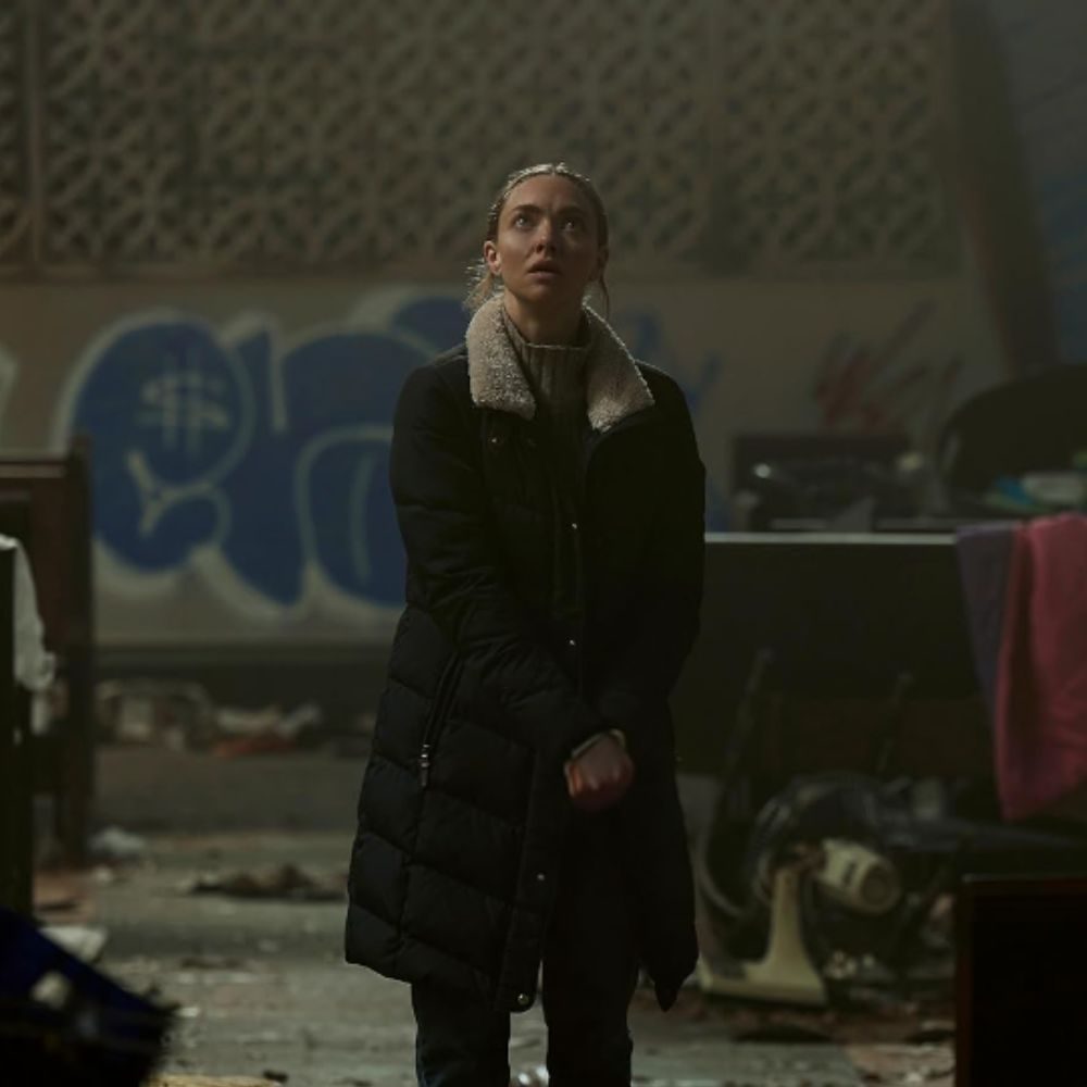 Long Bright River 2025 Amanda Seyfried Coat