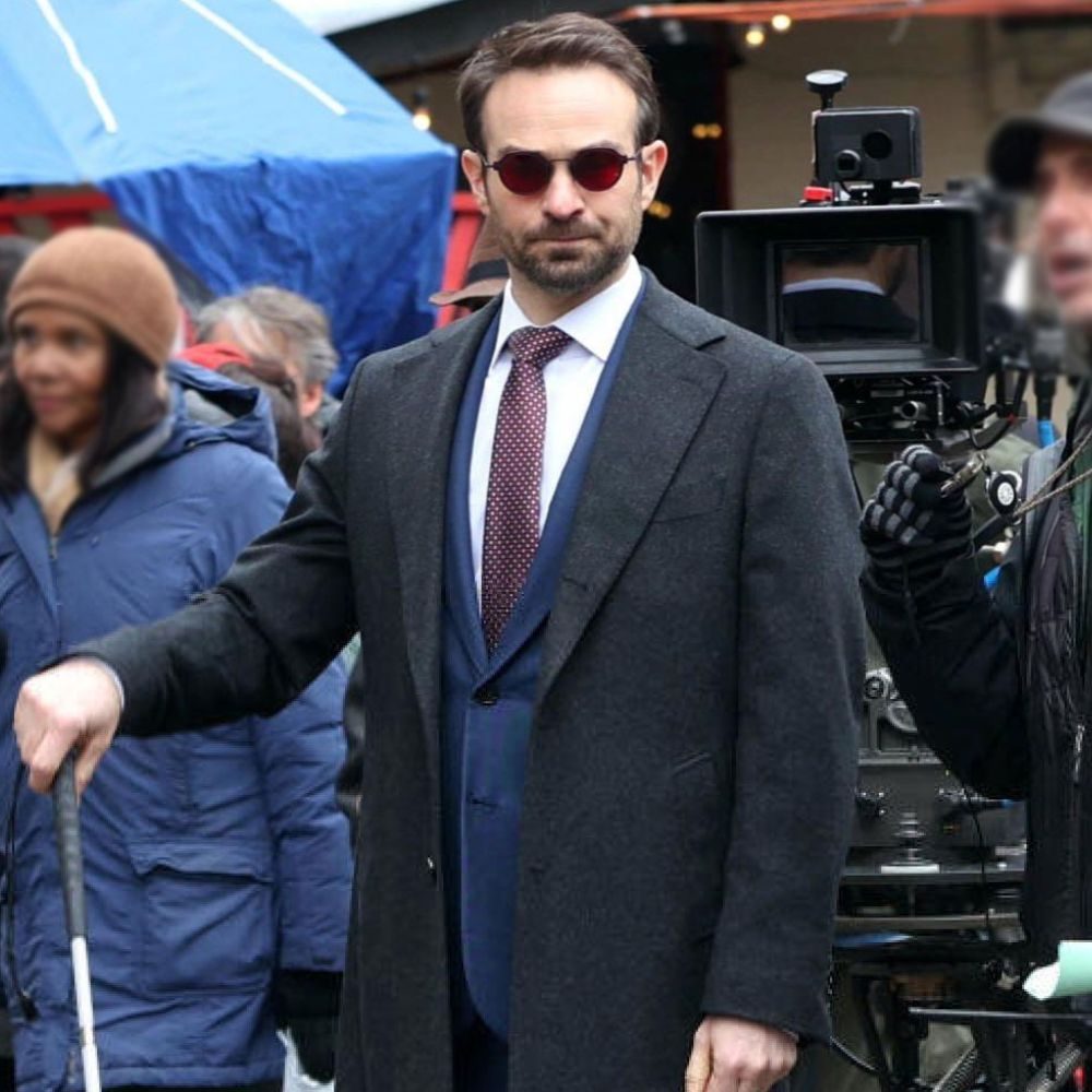 Matt Murdock Daredevil Born Again Grey Coat