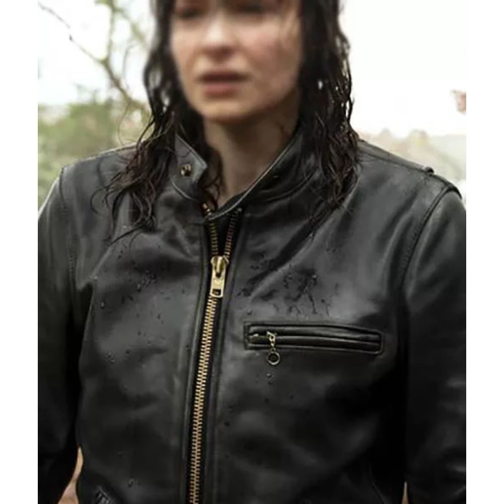 McQueen NOS4A2 Vic Leather Jacket