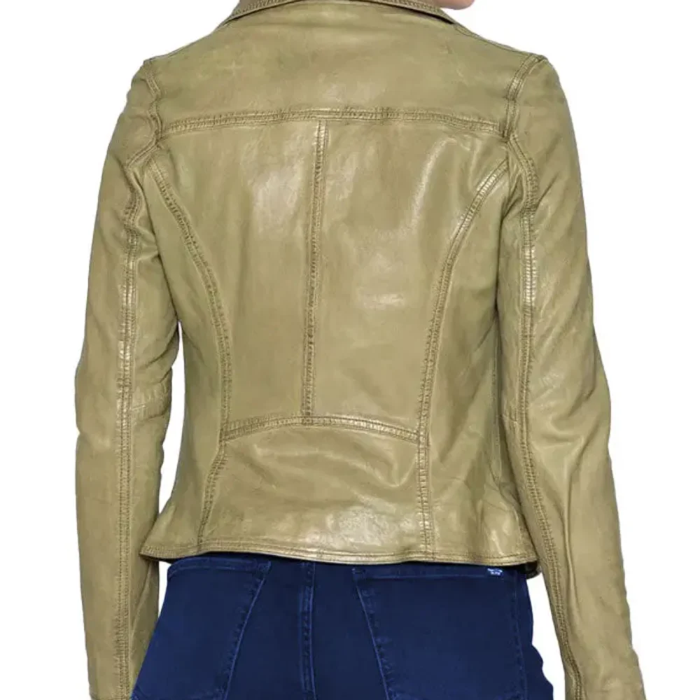 Moto-Style-Olive-Green-Leather-Jacket-Womens-Back.webp