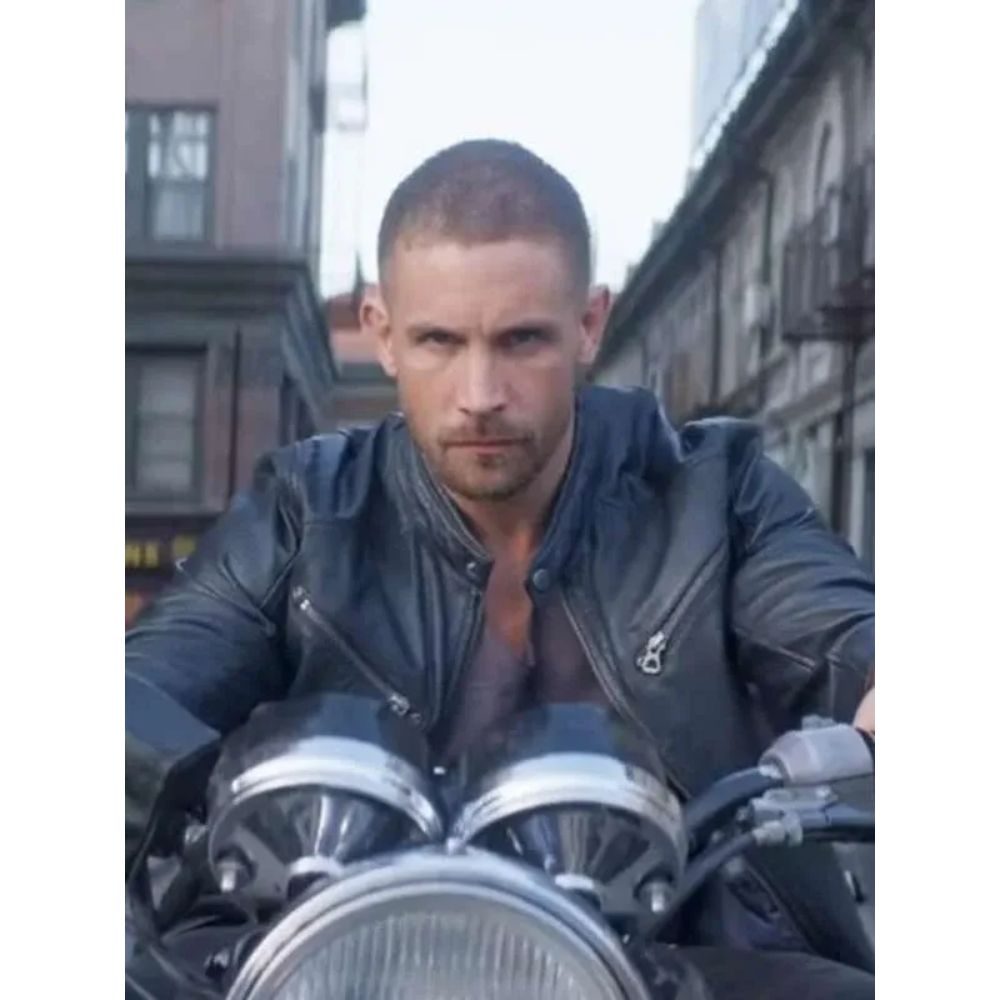 No Past With Adam Woodward Man Leather Jacket