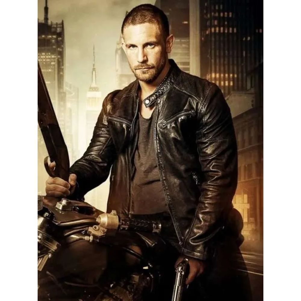 No Past With Adam Woodward Man Leather Jacket