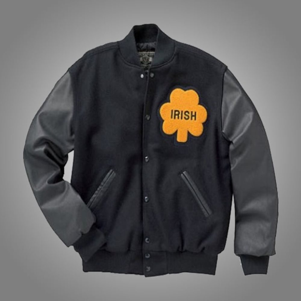 Notre Dame Rudy Irish Bomber Jacket