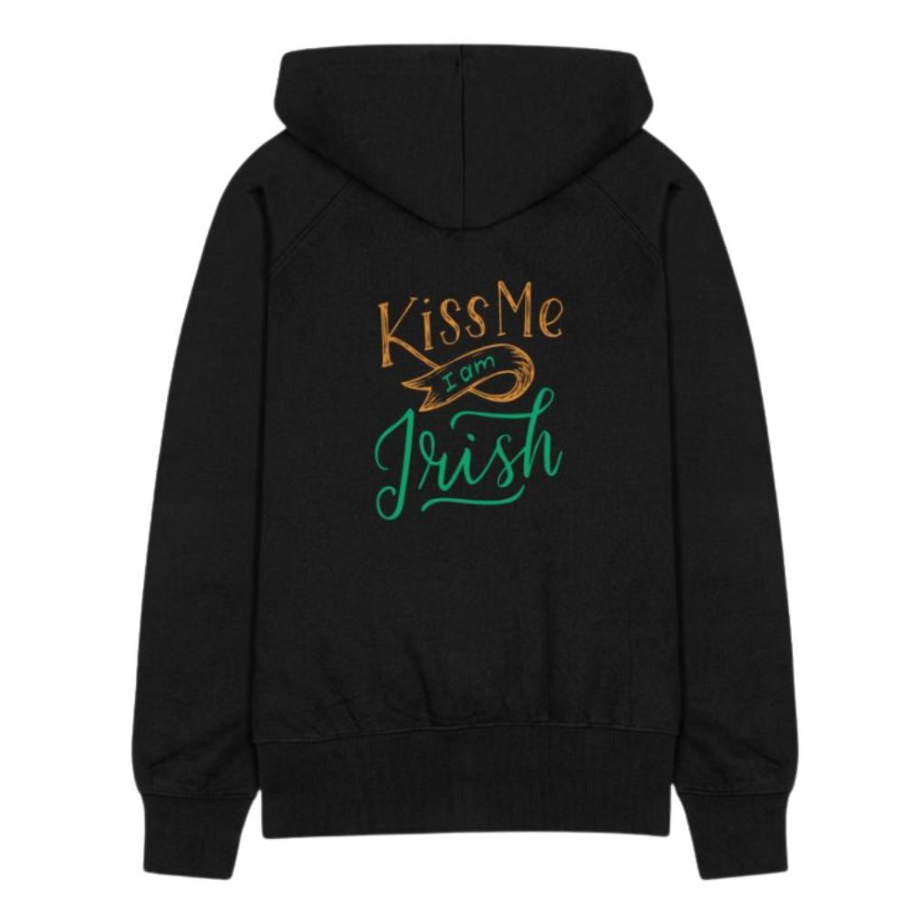 St Patricks Ireland Irish Kiss Me Hoodie