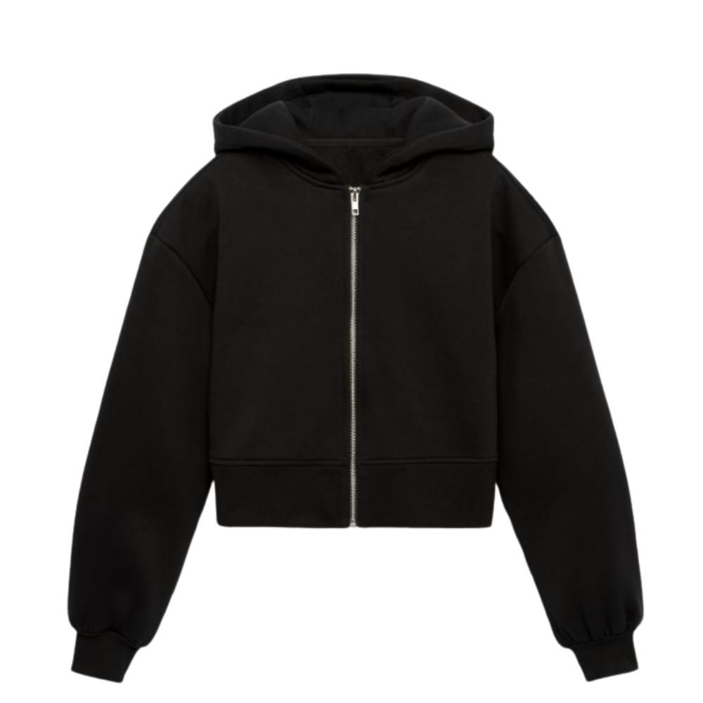 St. Patrick's Day Women Cropped Hoodie