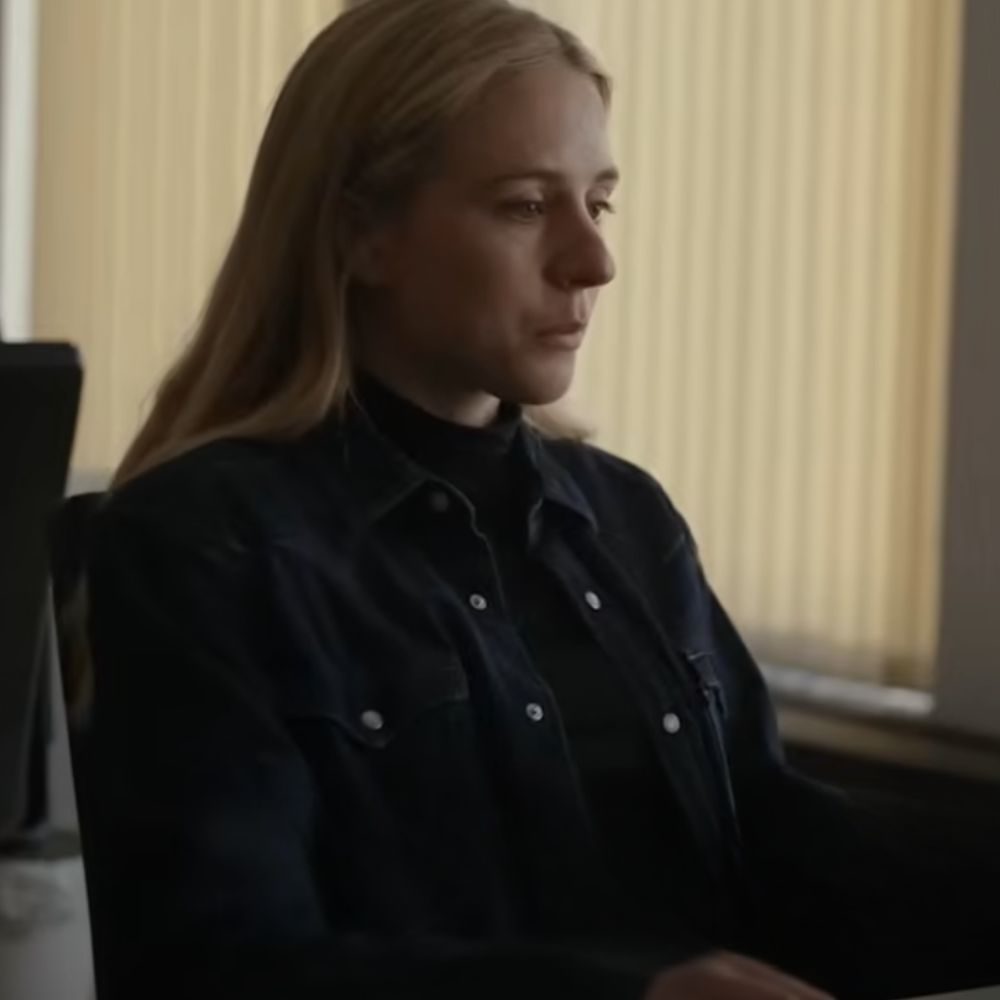 The Are Murders S01 Carla Sehn Denim Jacket